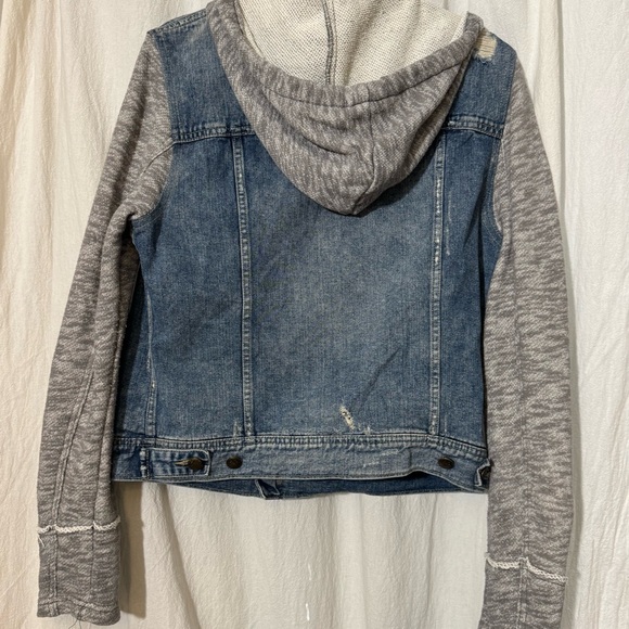 Free People Blue Denim Jacket - Picture 4 of 7